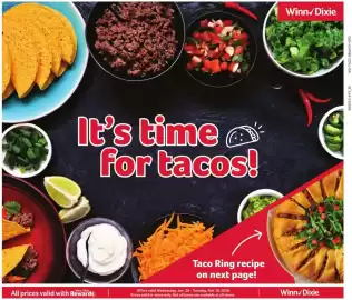 Winn Dixie weekly ad Page 1