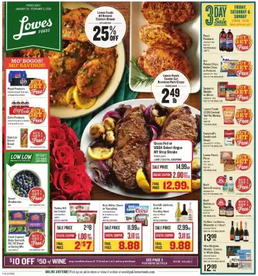 Lowes Foods weekly ad (valid until 4-02)