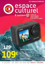 Catalogue E.Leclerc Espace Culturel page 1