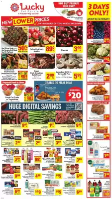 Lucky Supermarkets weekly ad (valid until 4-02)