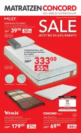 Matratzen Concord Prospekt Seite 1