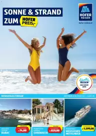 Hofer Reisen Flugblatt Seite 1