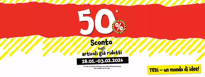Volantino Tedi settimana 5 Pagina 1