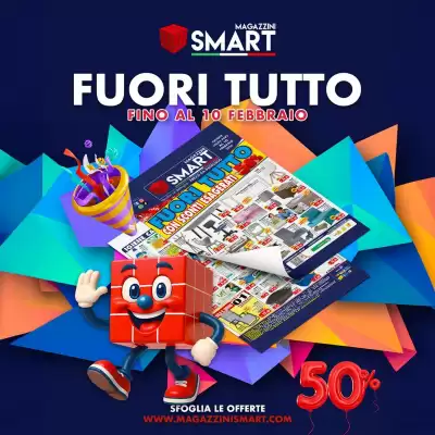 Volantino Magazzini Smart (valido fino al 10-02)