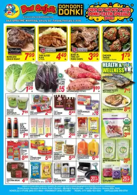 Don Quijote Hawaii weekly ad (valid until 3-02)
