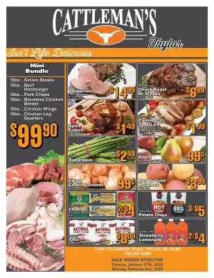 Cattleman's weekly ad (valid until 2-02)