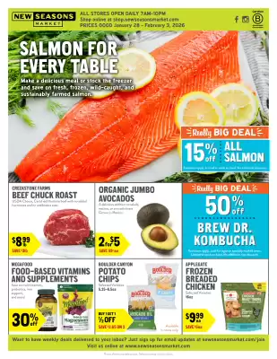 New Seasons Market weekly ad (valid until 3-02)