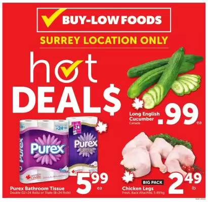 Buy-Low Foods flyer (valid until 4-02)