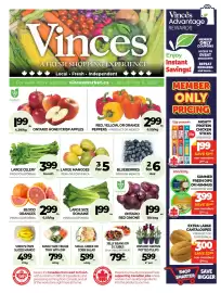 Vince's Market flyer Page 1