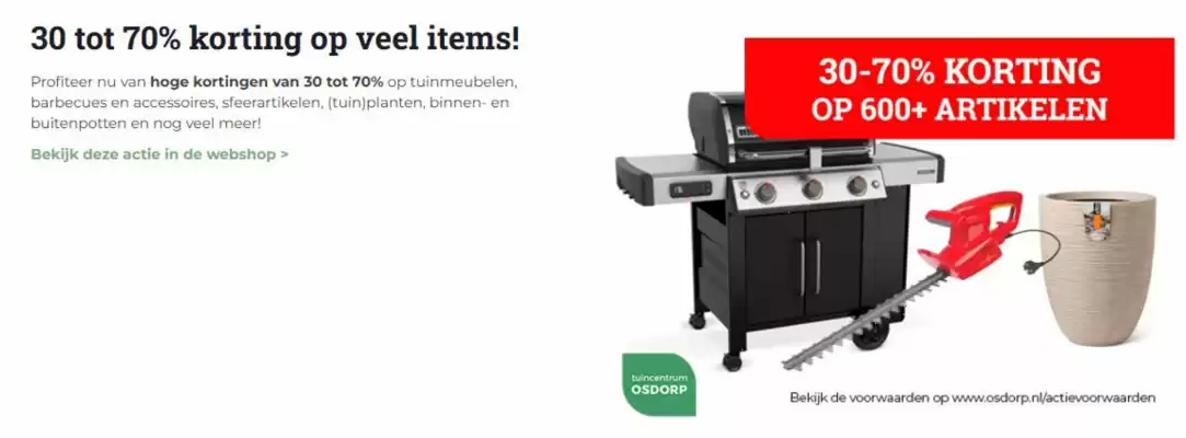 Tuincentrum Osdorp folder (geldig t/m 31-01)