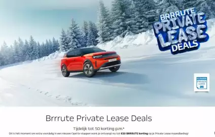 Opel folder Pagina 1