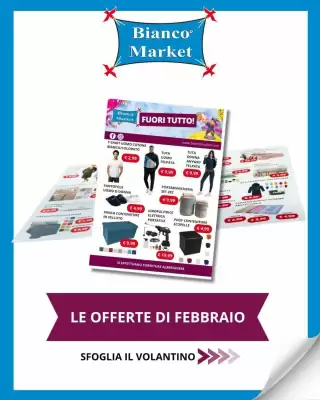 Volantino Bianco Market (valido fino al 28-02)