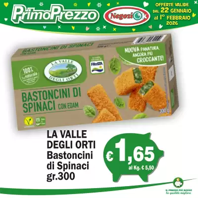 Volantino Primo Prezzo (valido fino al 1-02)