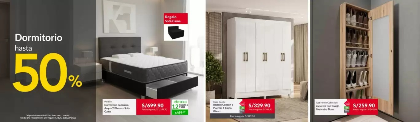 Catálogo Sodimac (válido hasta 1-02)