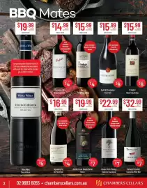 Chambers Cellars catalogue Page 2