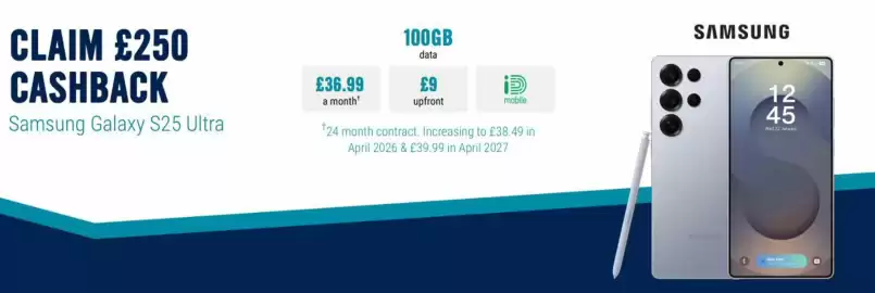 Carphone Warehouse leaflet Page 1