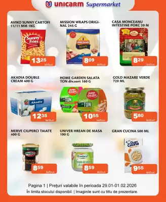 Catalog Unicarm (valid până la 1-02)