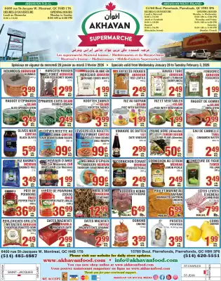 Akhavan flyer (valid until 3-02)