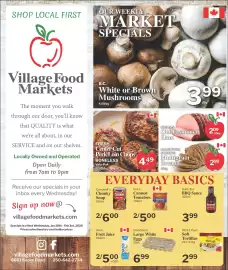 Village Food Markets flyer week 5 Page 1