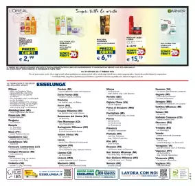 Volantino Esselunga | Cura e Bellezza Pagina 20