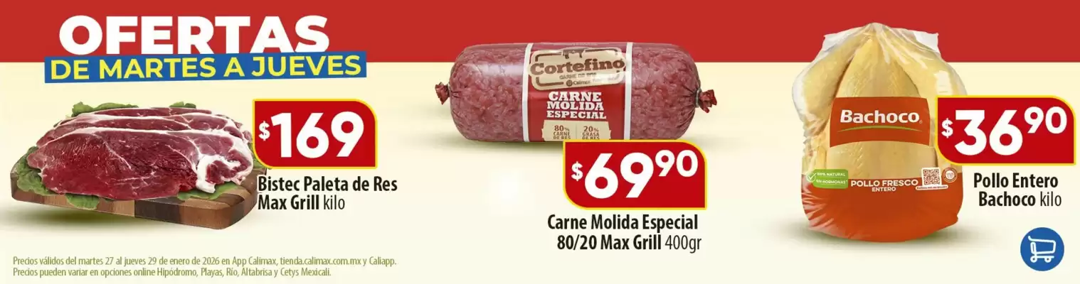 Folleto Calimax (válido hasta 29-01)