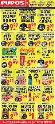 Pupo's Food Market flyer (valid until 4-02)