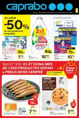 Catálogo Caprabo (válido hasta el 11-02)