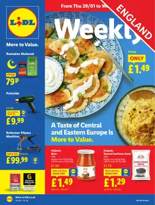 Lidl leaflet (valid until 1-02)