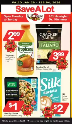 Save on Foods flyer (valid until 4-02)