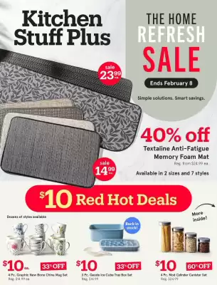 Kitchen Stuff Plus flyer (valid until 9-02)