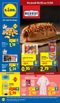 Catalogue Lidl (valable jusqu'au 11-02)