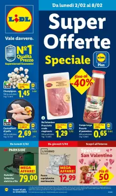 Volantino Lidl (valido fino al 8-02)