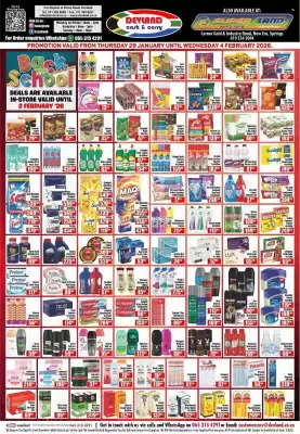 Devland Cash And Carry catalogue (valid until 4-02)