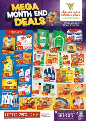 Mark & Save catalogue (valid until 1-02)