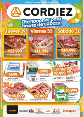 Folleto Cordiez (válido hasta 4-02)