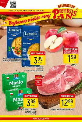 Delikatesy Piotruś Pan gazetka (ważność do 7-02)