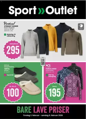 Sport Outlet kundeavis (gyldig til 8-02)