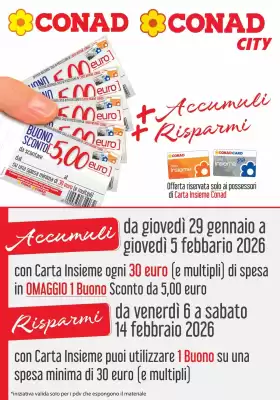 Volantino Conad City (valido fino al 5-02)
