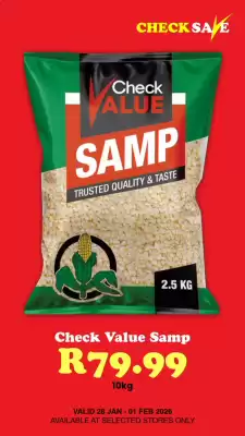 Check Save catalogue (valid until 1-02)