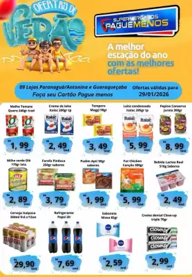 Catálogo Supermercados Pague Menos (válido até 29-01)