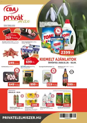 PRIVÁT akciós újság (érvényes eddig: 4-02)