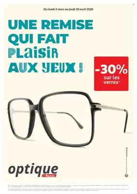 Catalogue optique Auchan (valable jusqu'au 30-04)