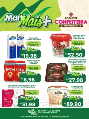 Folheto Mart Minas (válido até 1-02)