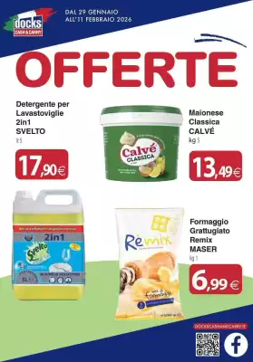 Volantino Docks Cash&Carry (valido fino al 11-02)