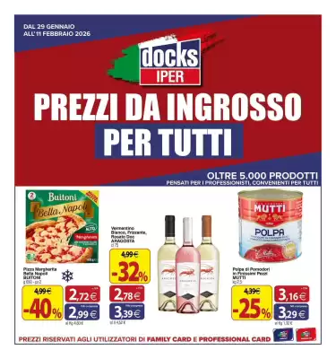 Volantino Docks Cash&Carry (valido fino al 11-02)