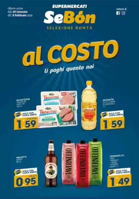 Volantino SeBón Supermercati (valido fino al 8-02)