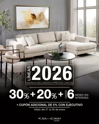 Catálogo Casa de las Lomas (válido hasta 30-01)