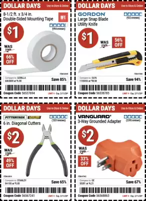Harbor Freight Tools weekly ad (valid until 12-02)