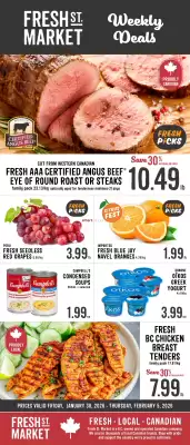 Fresh St Market flyer (valid until 5-02)