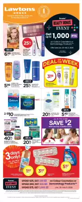Lawtons Drugs flyer (valid until 5-02)